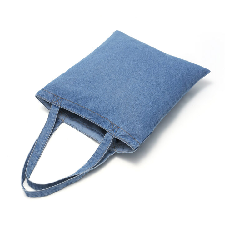 Rooted In Change Denim Tote Bag - Image 6